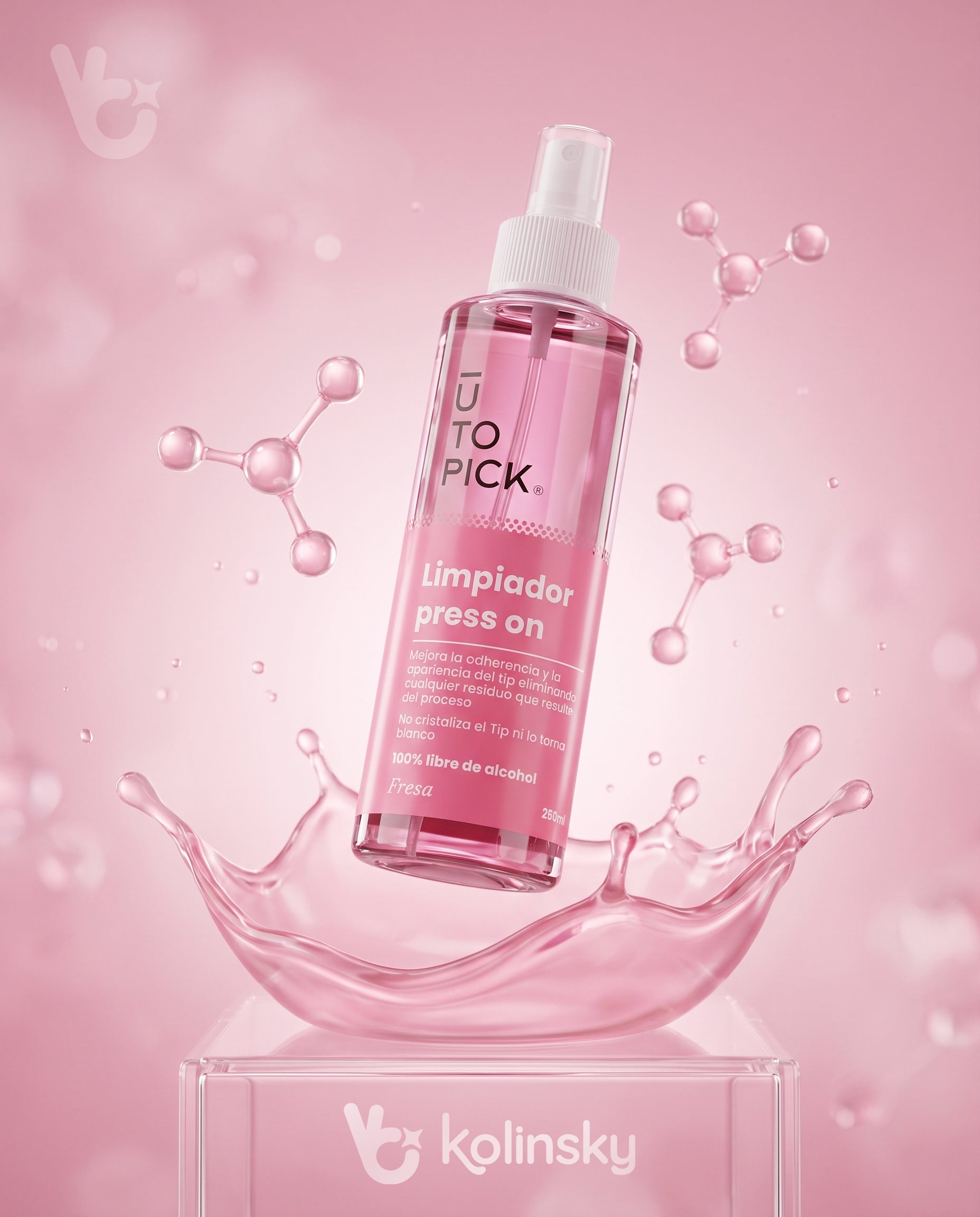 Limpiador de Press On 250ml - Utopick