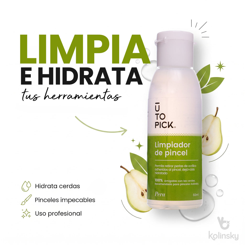 Limpiador de pincel 60ml - Utopick