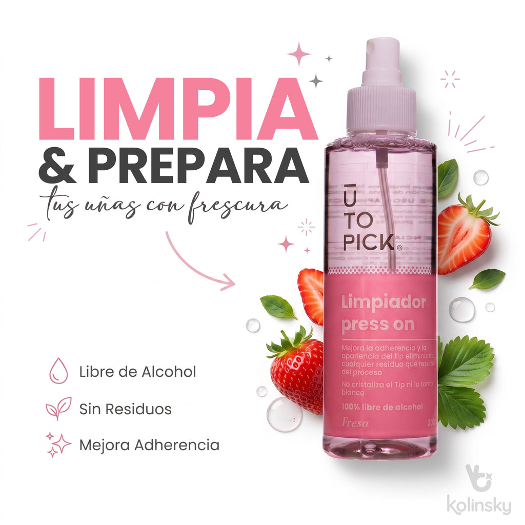 Limpiador de Press On 250ml - Utopick